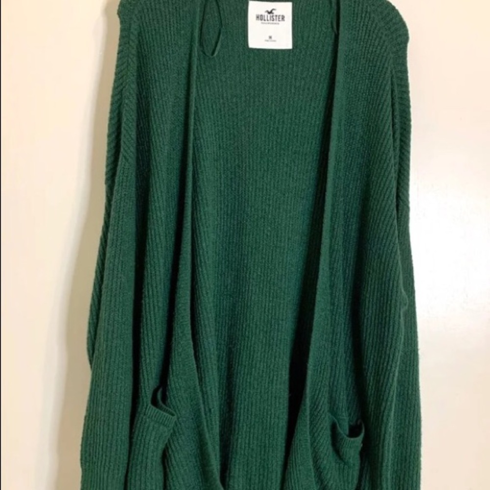 Hollister cardigan and HM cardigan